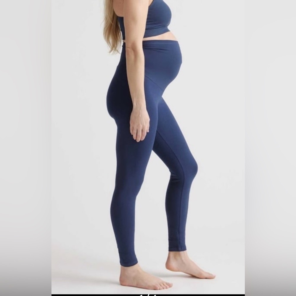 Quince maternity leggings